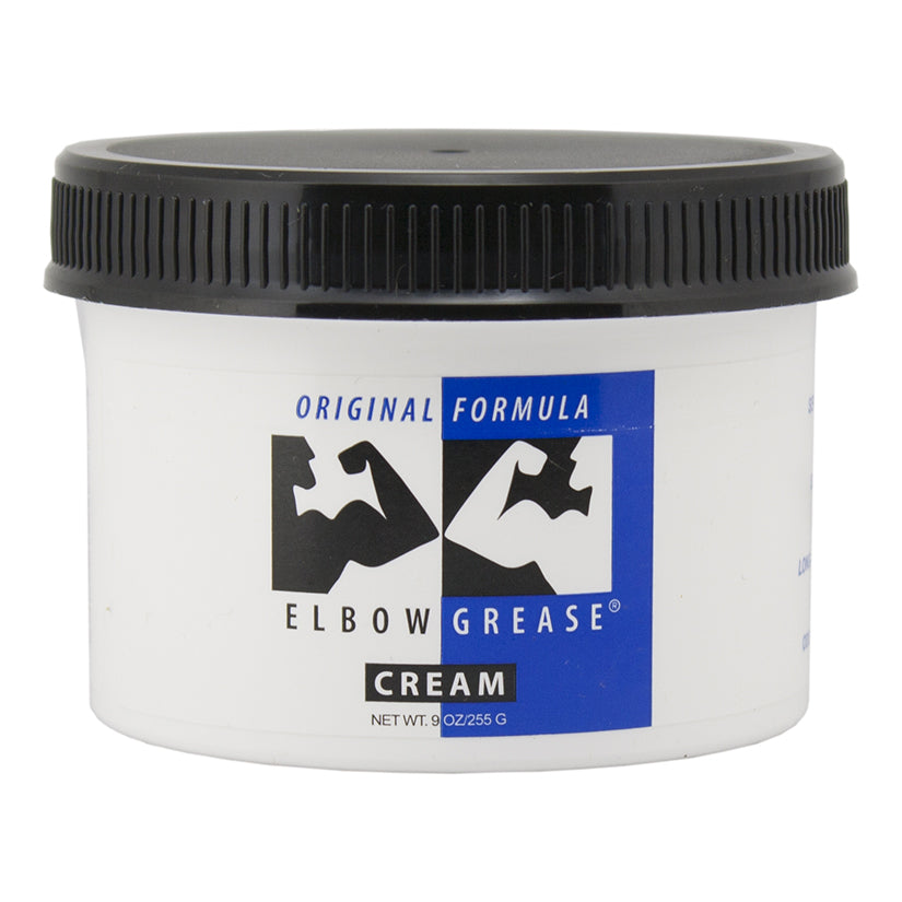 Elbow Grease Original Cream Jar 9oz, thick classic cream lubricant