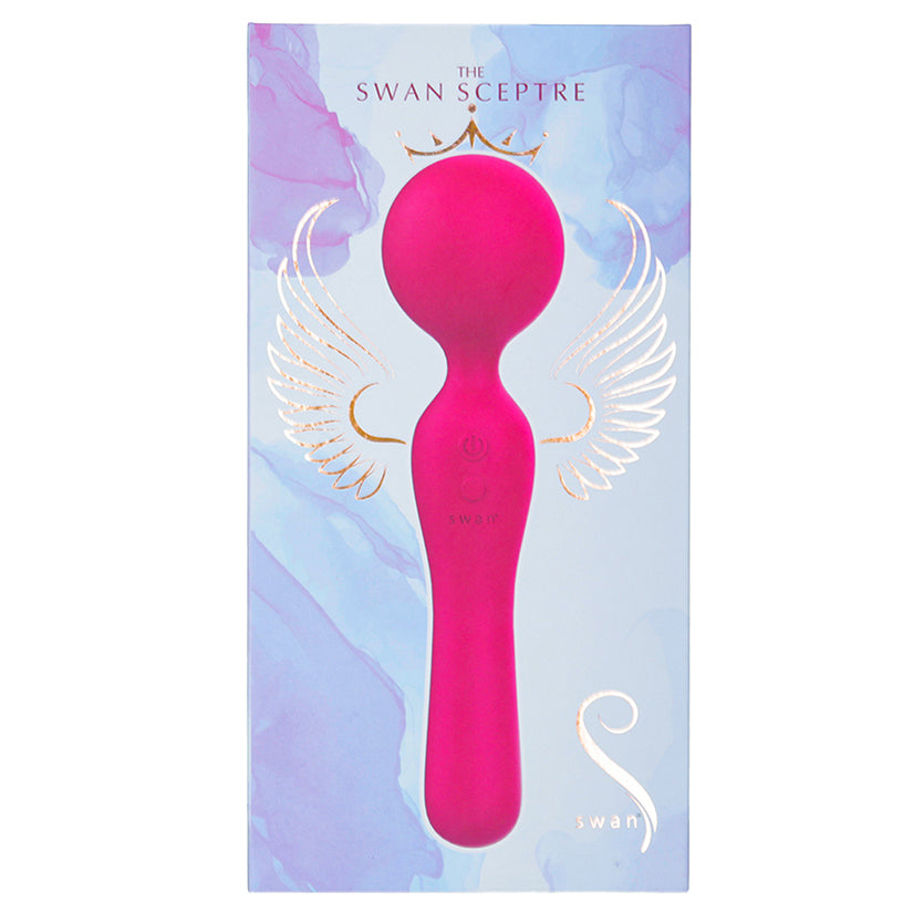 The Swan Sceptre Wand-Magenta | Enhance Wellness & Pleasure – Shop Now