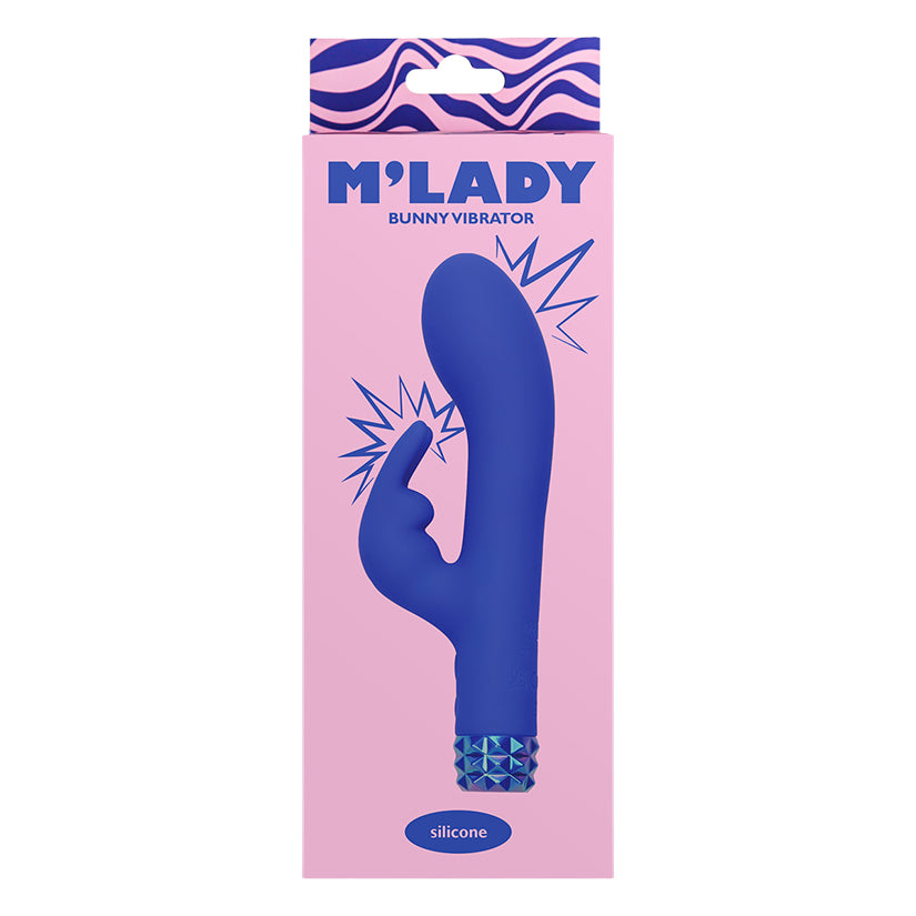 M'Lady Stud Bunny blue rabbit vibrator