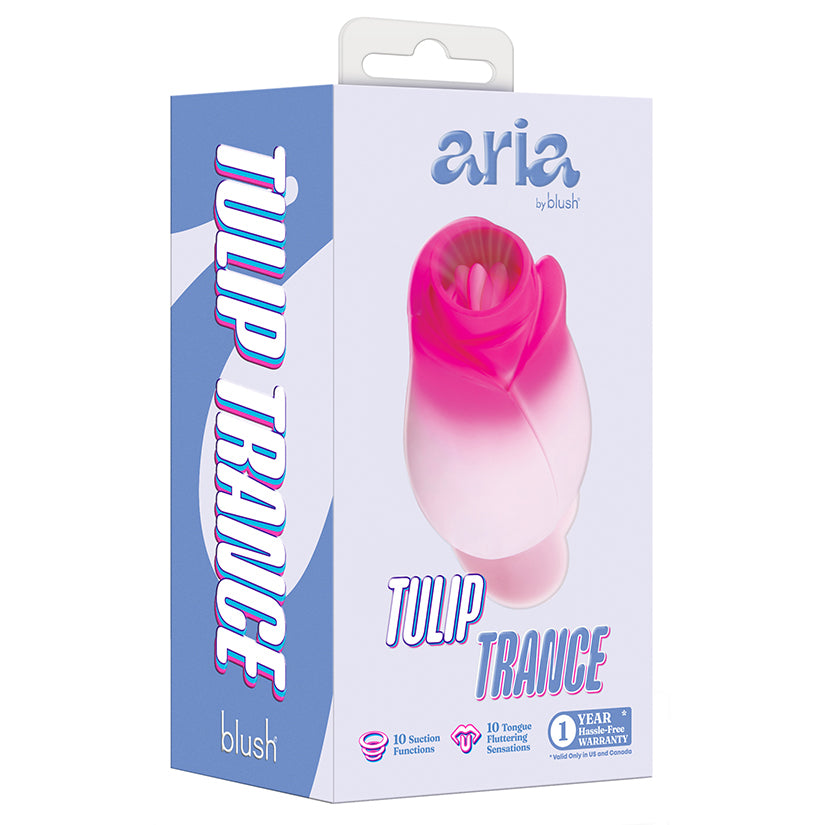 Aria Tulip Trance-Pink | Enhance Wellness & Pleasure – Shop Now