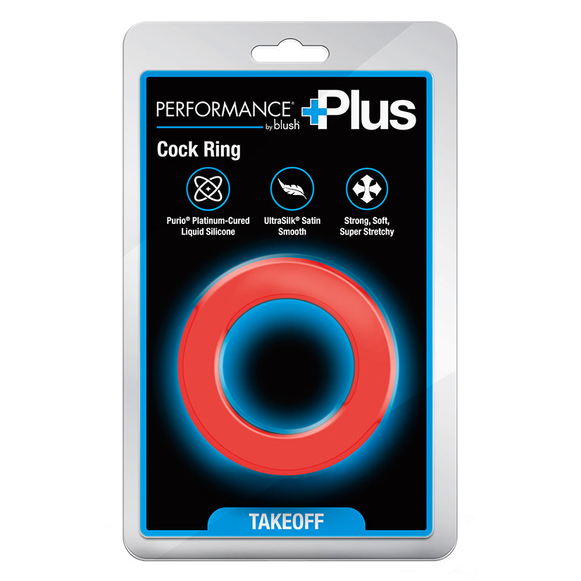 Performance Plus Cock Ring Takeoff | Adjustable Silicone Ring for Enhanced Erection