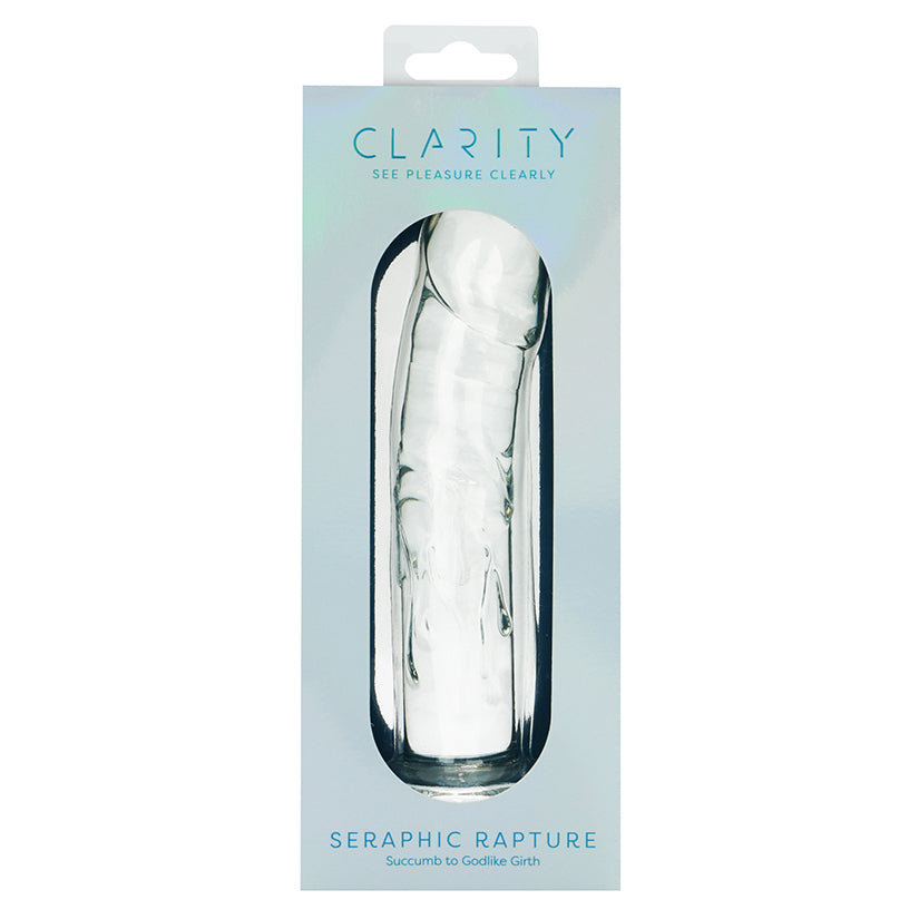 Clarity Glass Dildo Seraphic Rapture luxury glass stimulation toy