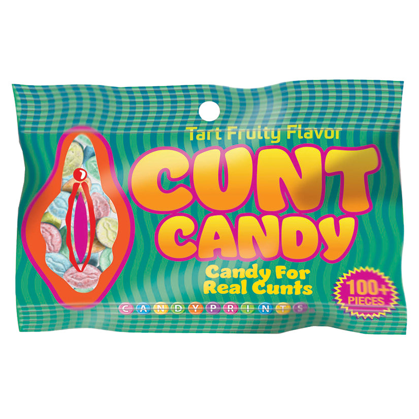 Cunt Candy tart vagina-shaped candy 3 oz bag by Little Genie