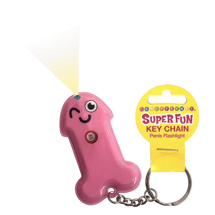 Super Fun Penis Flashlight Keychain keychain