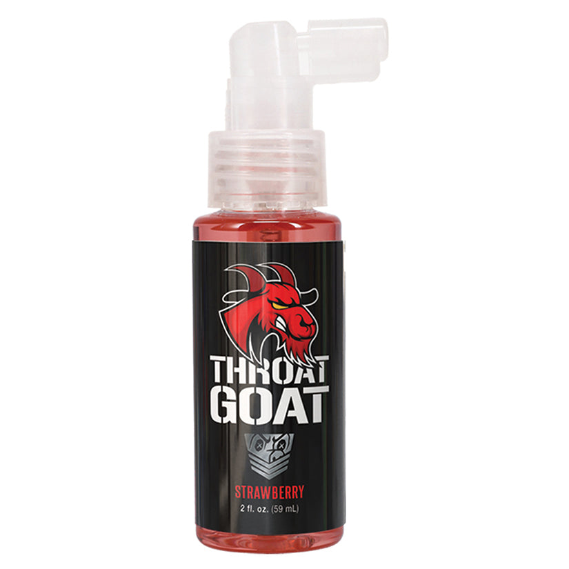 Fort Troff Throat Goat Strawberry 2oz - Flavored Oral Comfort Spray