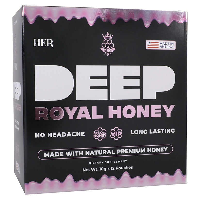 Deep Royal Honey For Her stands out through attractive retail-ready packaging, strong couples appeal, and premium honey-based positioning that performs exceptionally well in adult boutiques and intimacy collections.