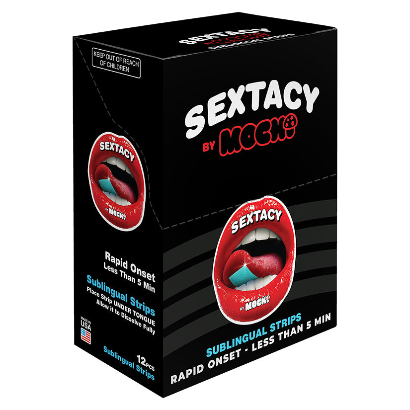 Sextacy stands apart with strong retail presentation, fast-dissolving convenience, and broad appeal for couples seeking fun, discreet intimacy enhancement products.