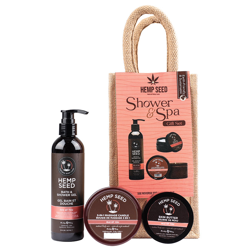Earthly Body Shower & Spa Gift Set-Isle of You | Enhance Wellness & Pleasure – Shop Now