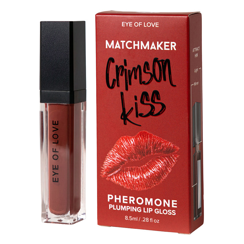 Eye of Love Matchmaker Crimson Kiss plumping lip gloss