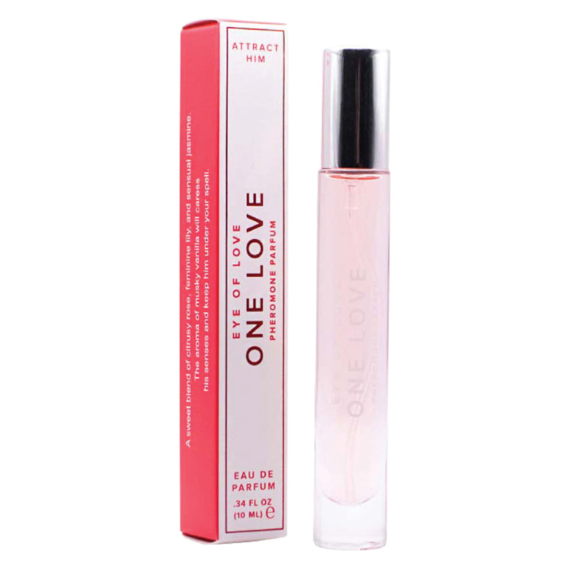 Eye of Love Pheromone Parfum – Female One Love 10ml | Romantic Travel-Size Perfume with Pheromones for Confidence & Attraction