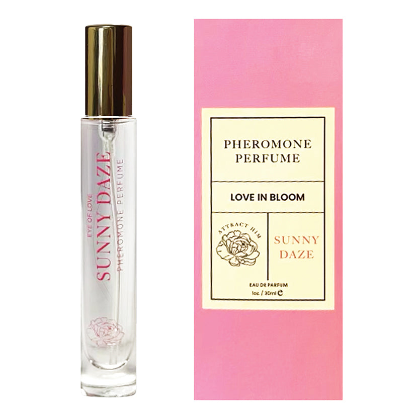 Eye of Love Bloom Pheromone Parfum Deluxe – Female Sativa Sunny Daze 10ml | Uplifting Citrus Floral Perfume with Pheromones for Women