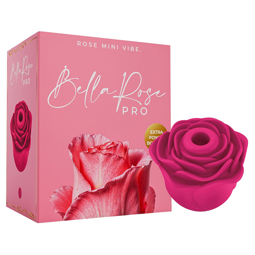 Bella Rose Pro air-pulse rose clitoral stimulator