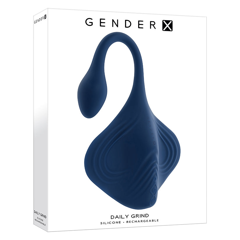 Gender X Daily Grind | Vibrating Grinding Pad + Tapered Vibe | Dual Stimulation