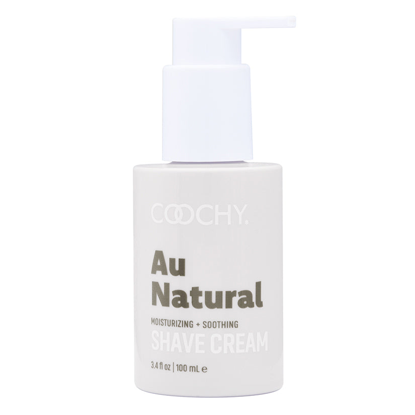 Coochy Shave Cream Au Natural 3.4oz bottle