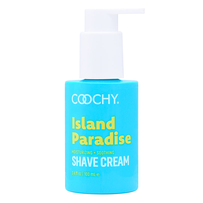 Coochy Shave Cream Island Paradise 3.4oz bottle