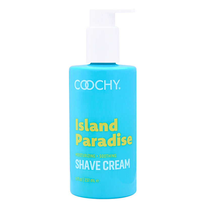 Coochy Shave Cream Island Paradise 8oz bottle