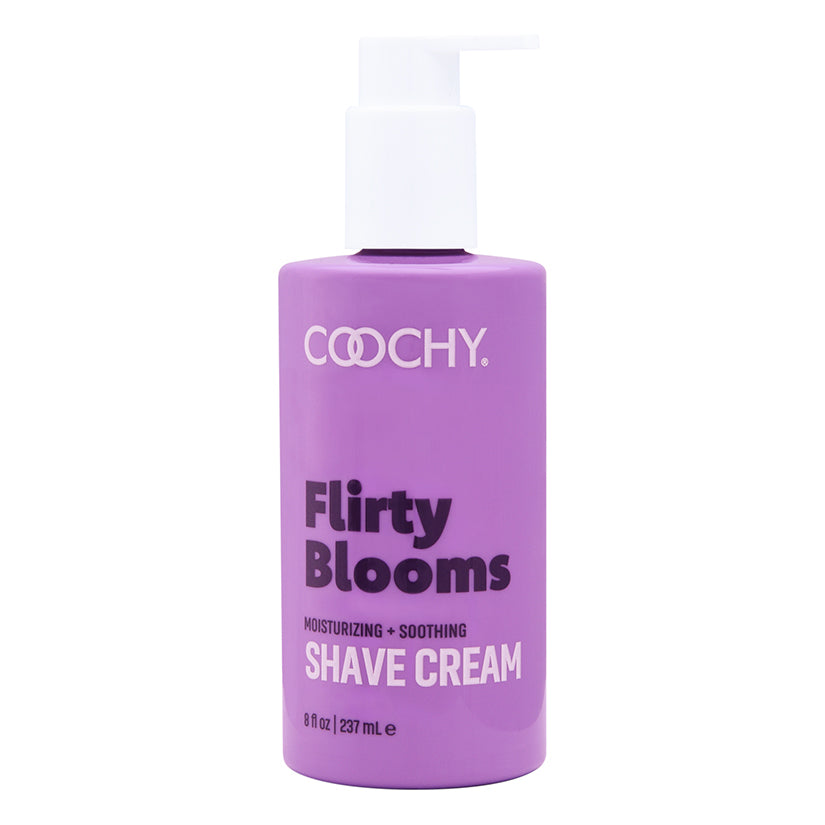 Coochy Shave Cream Flirty Blooms 8oz bottle