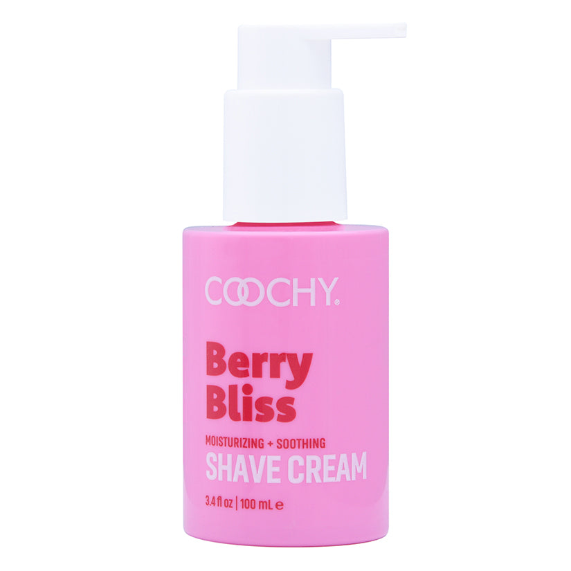 Coochy Shave Cream Berry Bliss 3.4oz bottle