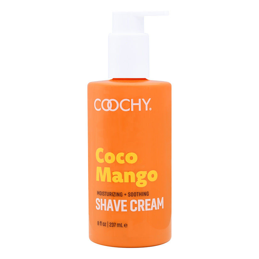 Coochy Shave Cream Coco Mango 8oz bottle