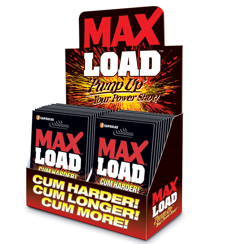 MAX Load-2 Pill Pack Display of 24 | Enhance Wellness & Pleasure – Shop Now