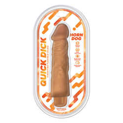 Quick Dick Horn Dog Dildo â€“ Realistic Canine-Themed Adult Toy | Firm & Flexible Silicone | Fantasy Play for Men & Women