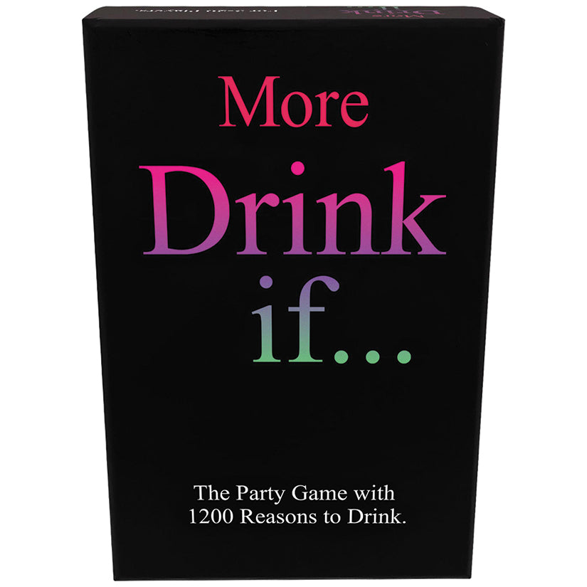 More Drink Ifâ€¦