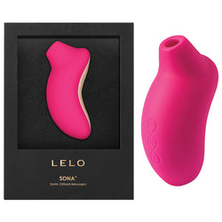 LELO SONA Cerise – Sonic Clitoral Massager for Deep, Contactless Pleasure