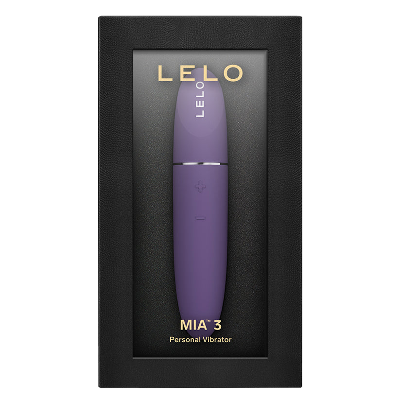 Lelo Mia 3 – Purple | Discreet USB Rechargeable Lipstick Vibrator for Women