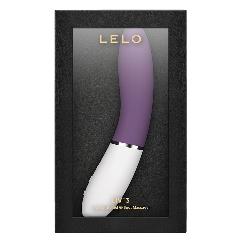 Lelo Liv 3 Vibrator – Plum | Elegant, Rechargeable & Body-Safe for G-Spot & Clitoral Pleasure