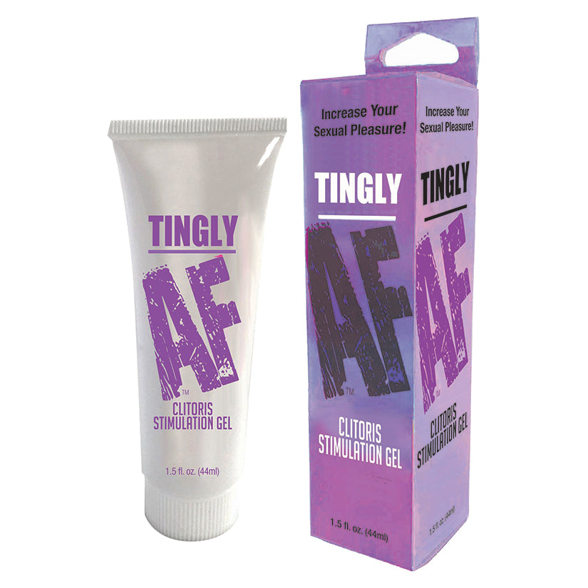 Tingly AF clitoral stimulation gel 1.5oz warming tingling pleasure enhancer