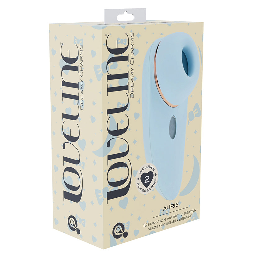 Loveline Aurie – Blue Mini Rechargeable Vibrator