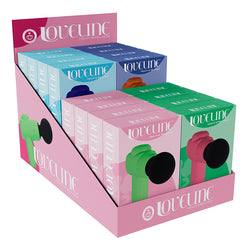 Loveline MicroBoost Massager Display of 16 – Compact Rechargeable Vibrators (Assorted Colors)