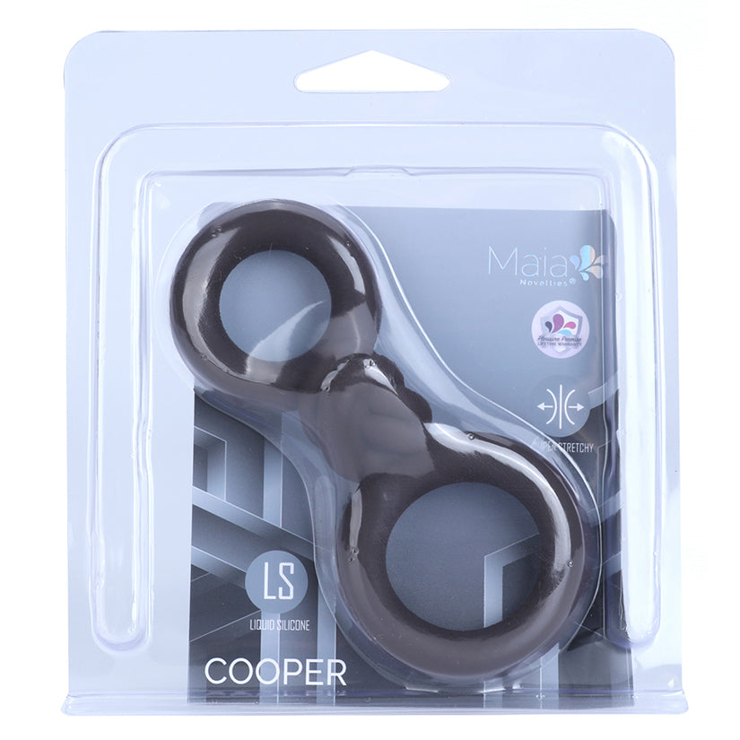 Maia Cooper Chocolate dual stretch cock ring