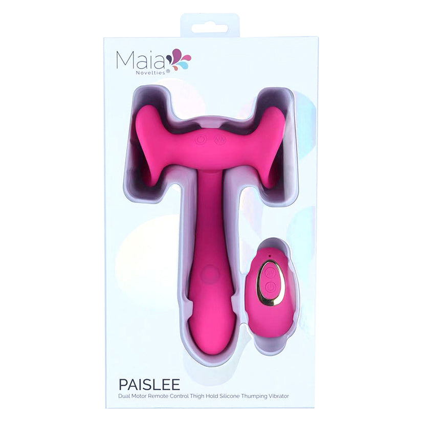 Maia Paislee dual-stim silicone vibrator