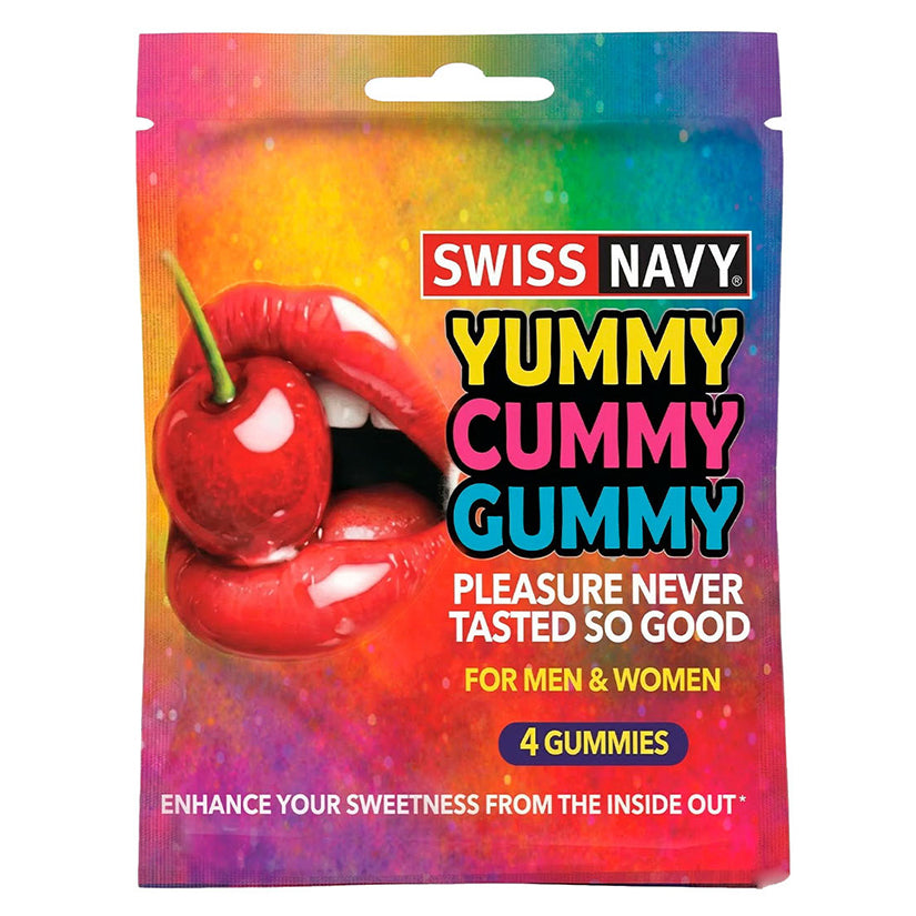 Swiss Navy Yummy Cummy Gummy 4-count