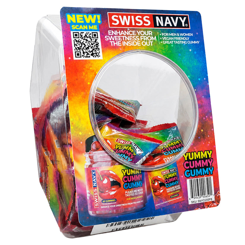 Swiss Navy Yummy Cummy Gummy 60-count