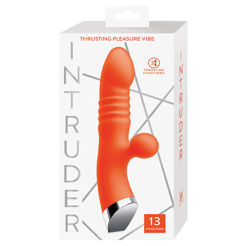 Nasstoys Intruder Thrusting Pleasure Vibe Tangerine NAS3304-1