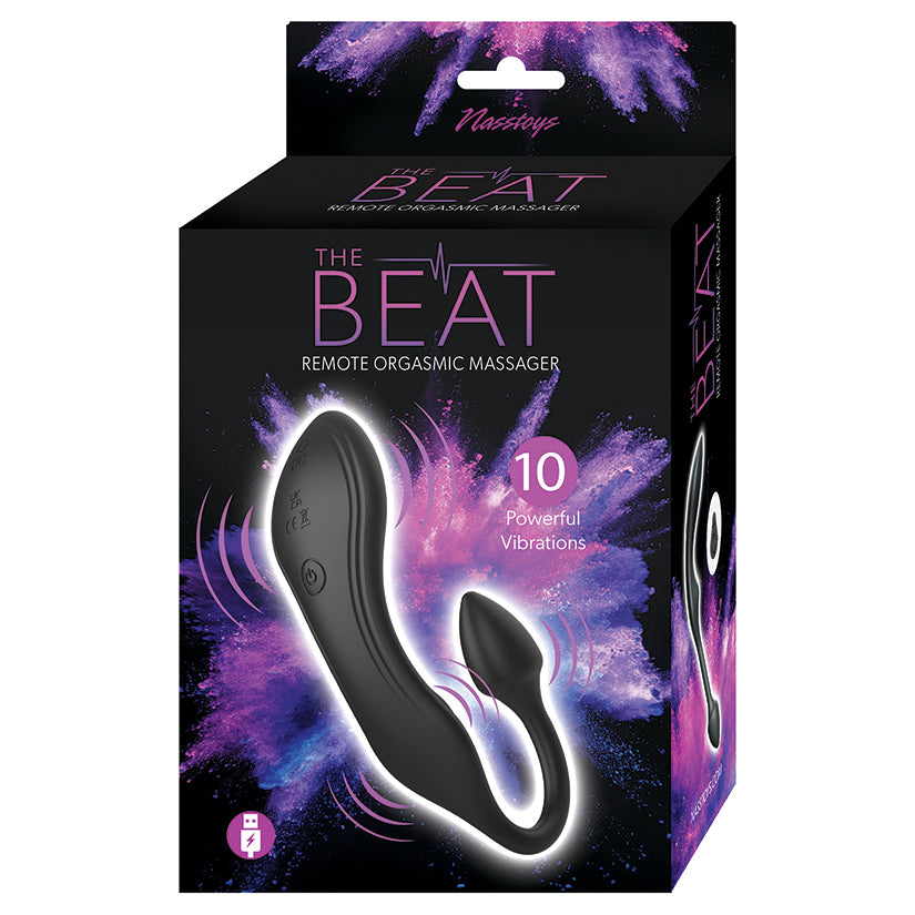 Nasstoys The Beat Remote Orgasmic Massager Black NAS3314-1