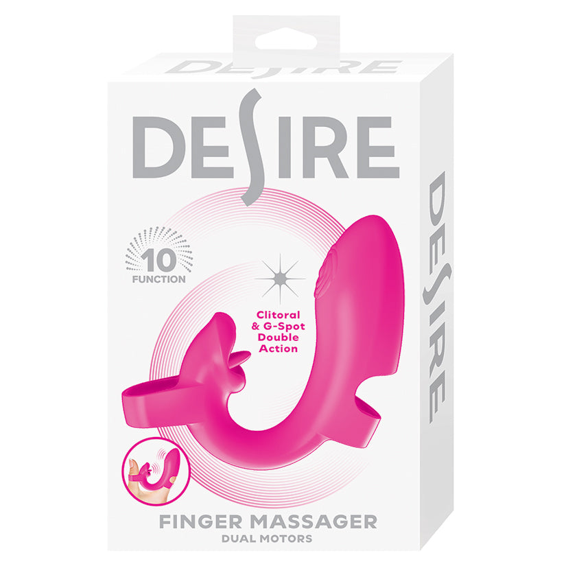 Desire Finger Massager Pink
