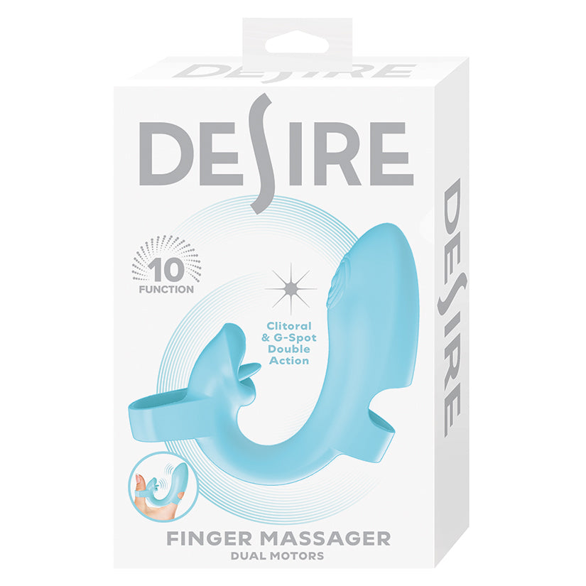Desire Finger Massager Blue