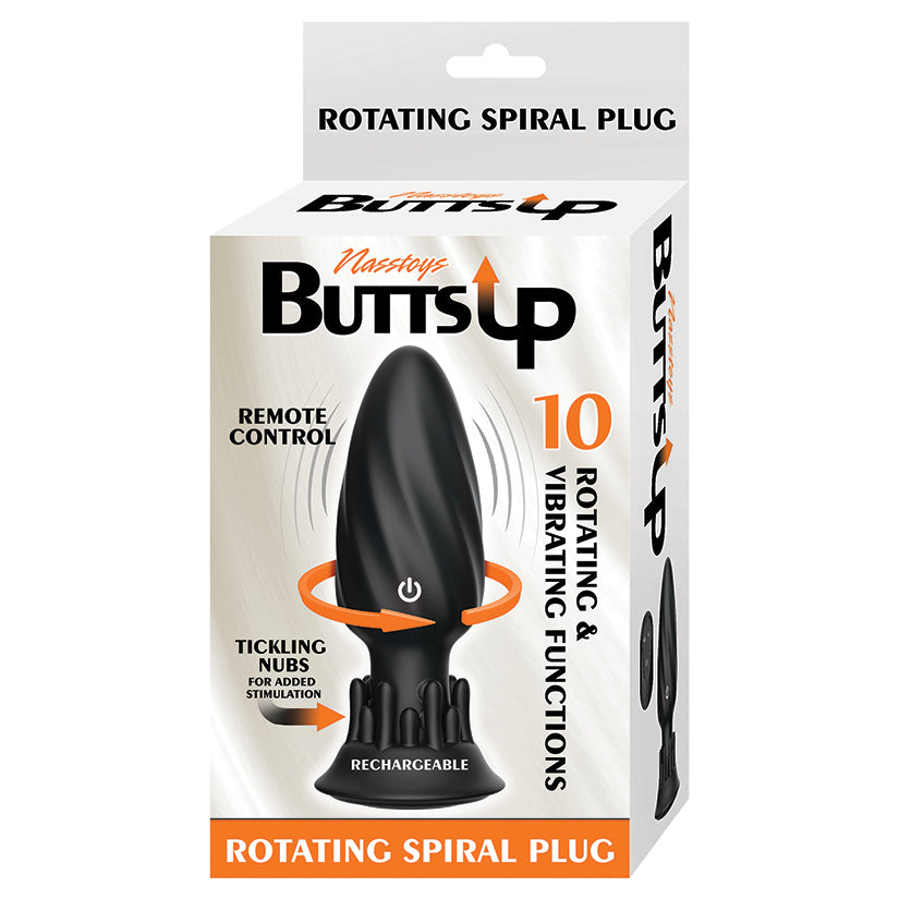 Nasstoys Buttsup rotating spiral anal plug