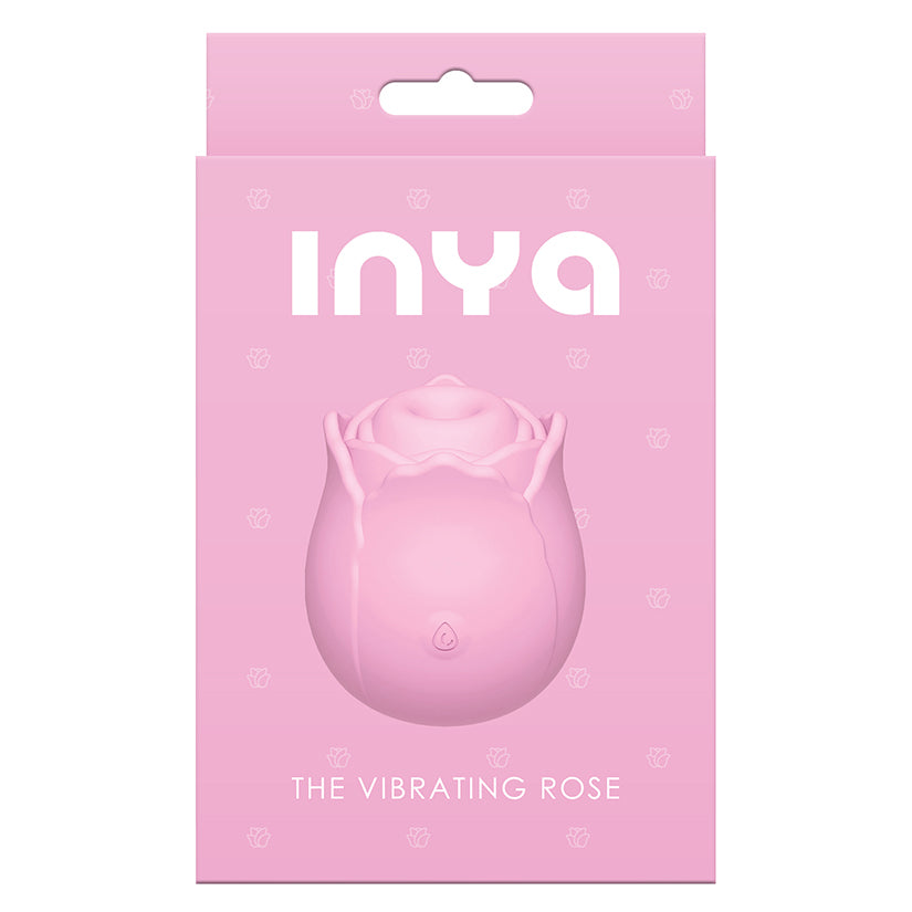INYA The Vibrating Rose – Pink | Rechargeable Air-Pulse Clitoral Stimulator