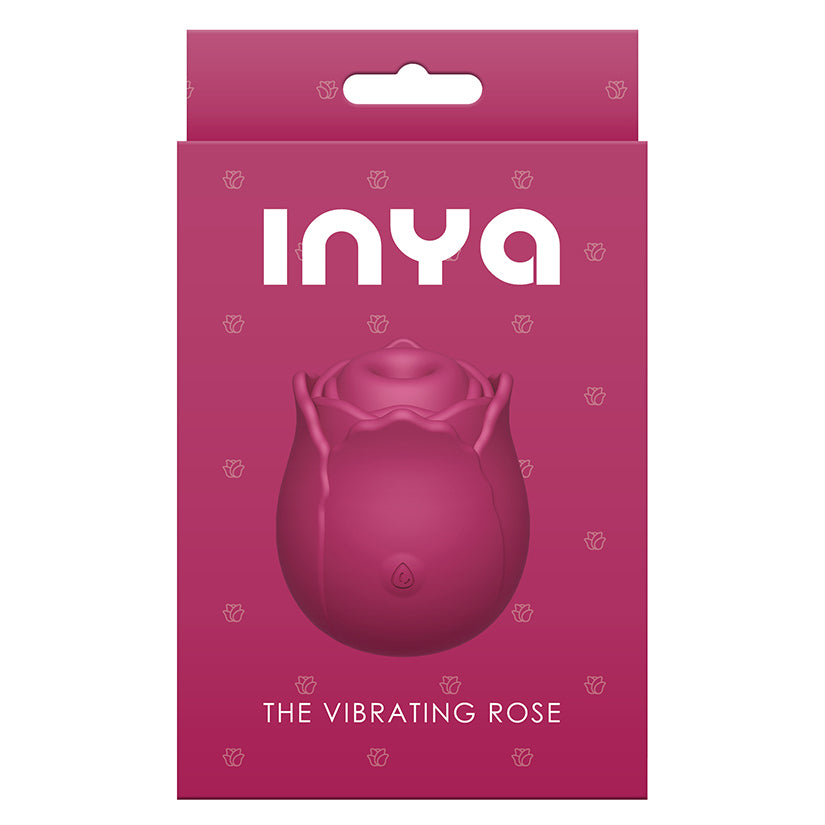 INYA The Vibrating Rose – Red | Air-Pulsation Clitoral Stimulator