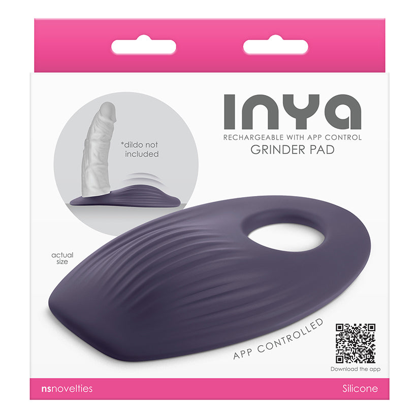 INYA Grinder gray app-controlled silicone grinding pad