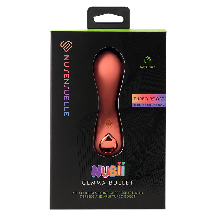 Sensuelle Envy XLR8 Bullet Vibrator in Deep Purple, powerful mini bullet for external stimulation
