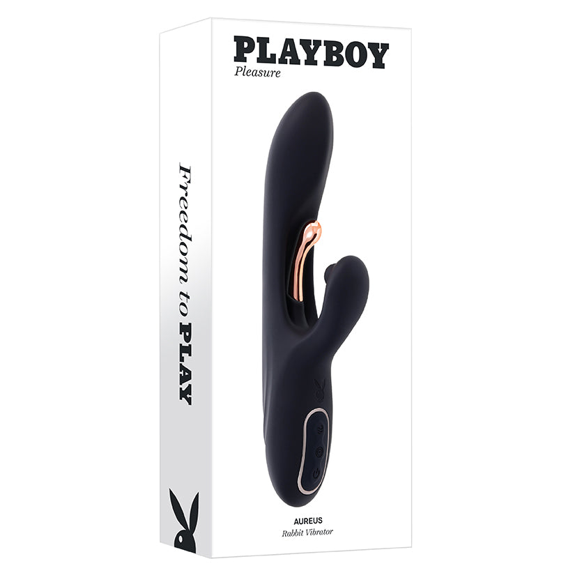 Playboy Pleasure Aureus Rabbit Vibrator | Enhance Wellness & Pleasure – Shop Now