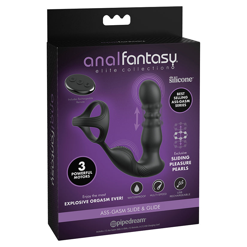 Anal Fantasy Elite Ass Gasm Slide and Glide | Enhance Wellness & Pleasure – Shop Now