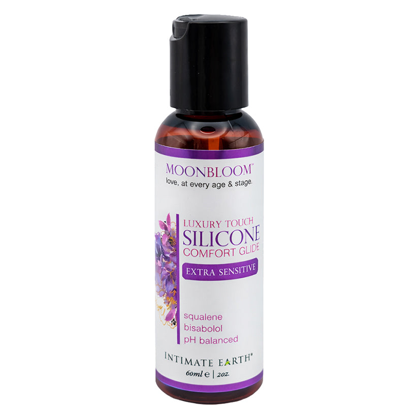 MoonBloom silicone lubricant 2oz bottle
