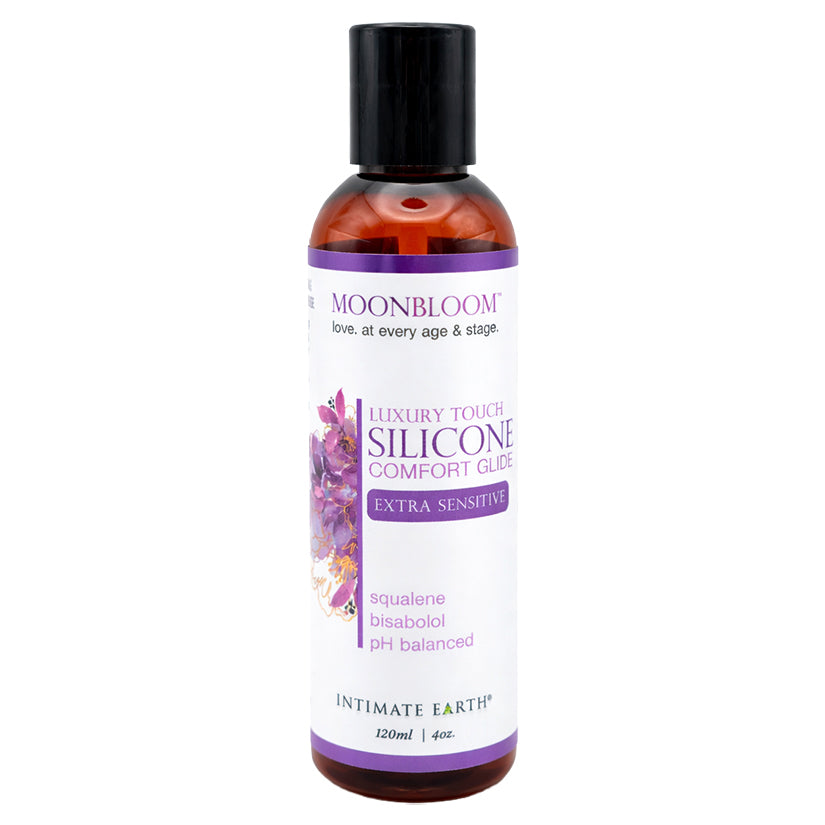 MoonBloom silicone lubricant 4oz bottle