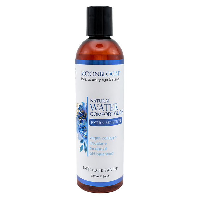 MoonBloom water based lubricant 8oz bottle